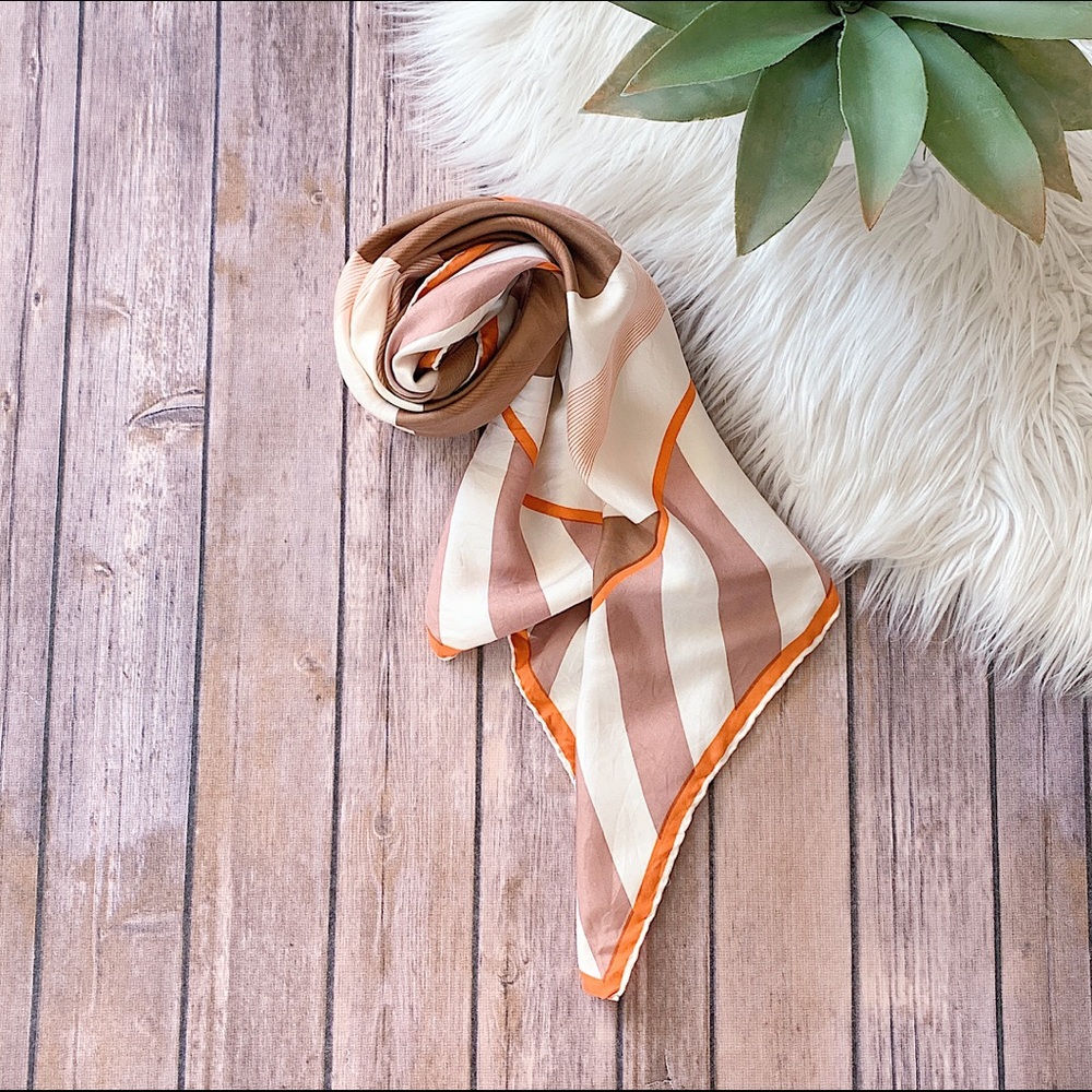 VINTAGE ANCIENT DRAGON 100% Silk Scarf